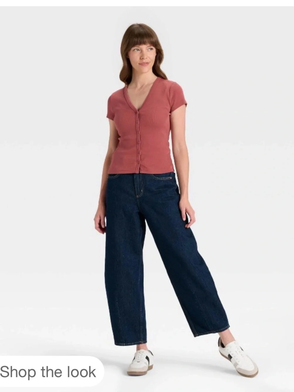 Women’s High Rise Easy Barrel Ankle Jeans - Picture 3 of 6